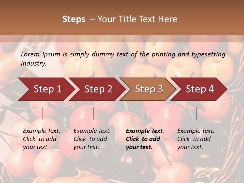 A Bunch Of Fruit Sitting On Top Of A Table PowerPoint Template