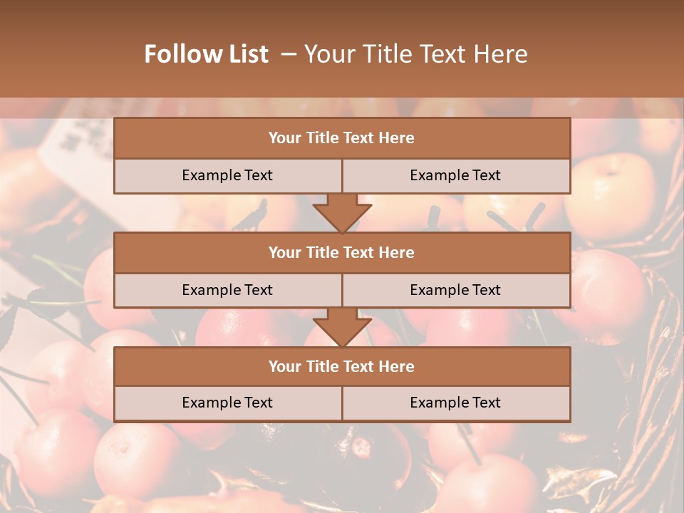 A Bunch Of Fruit Sitting On Top Of A Table PowerPoint Template