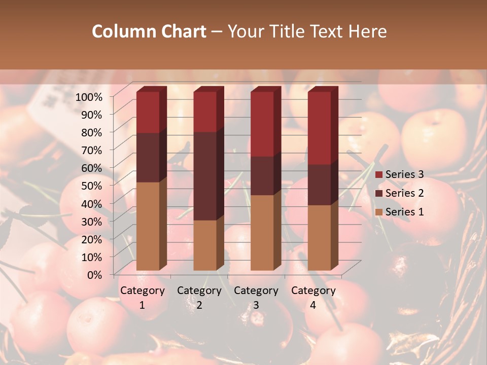 A Bunch Of Fruit Sitting On Top Of A Table PowerPoint Template