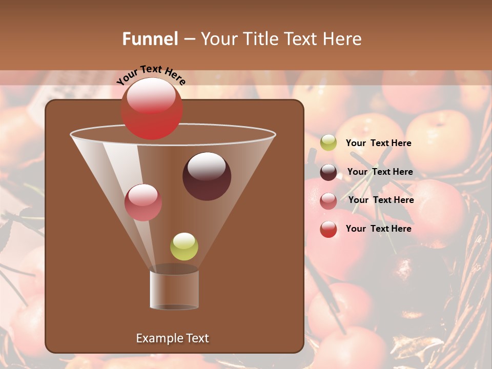 A Bunch Of Fruit Sitting On Top Of A Table PowerPoint Template