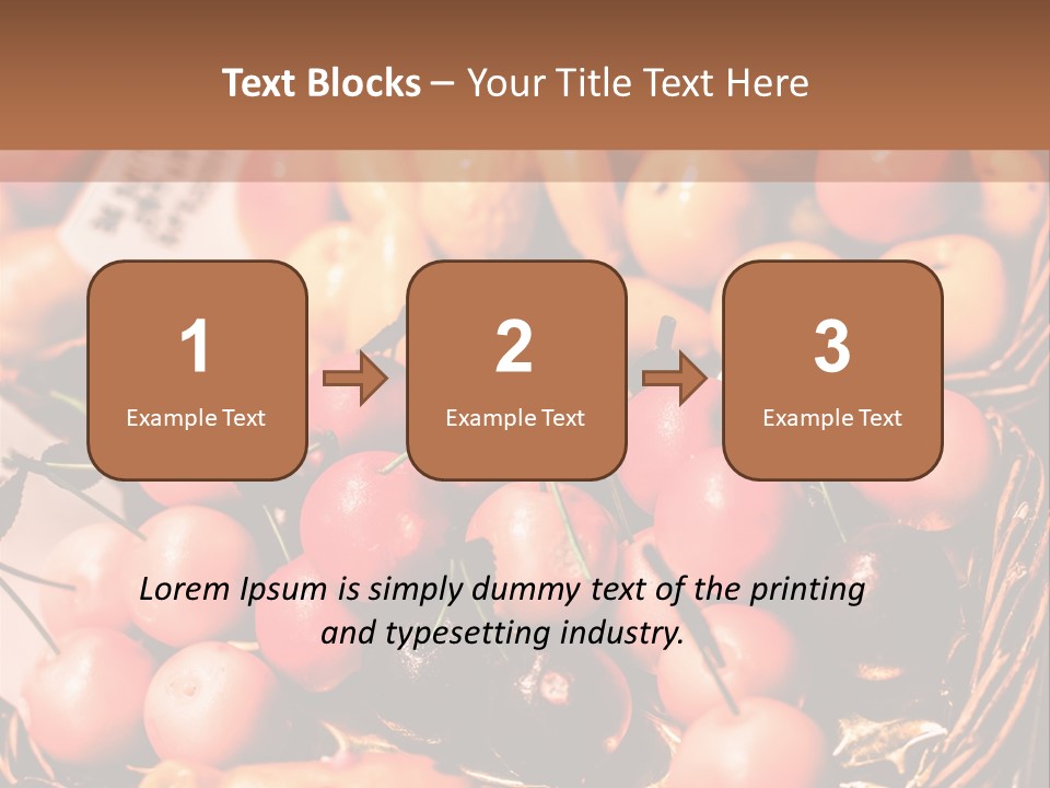 A Bunch Of Fruit Sitting On Top Of A Table PowerPoint Template