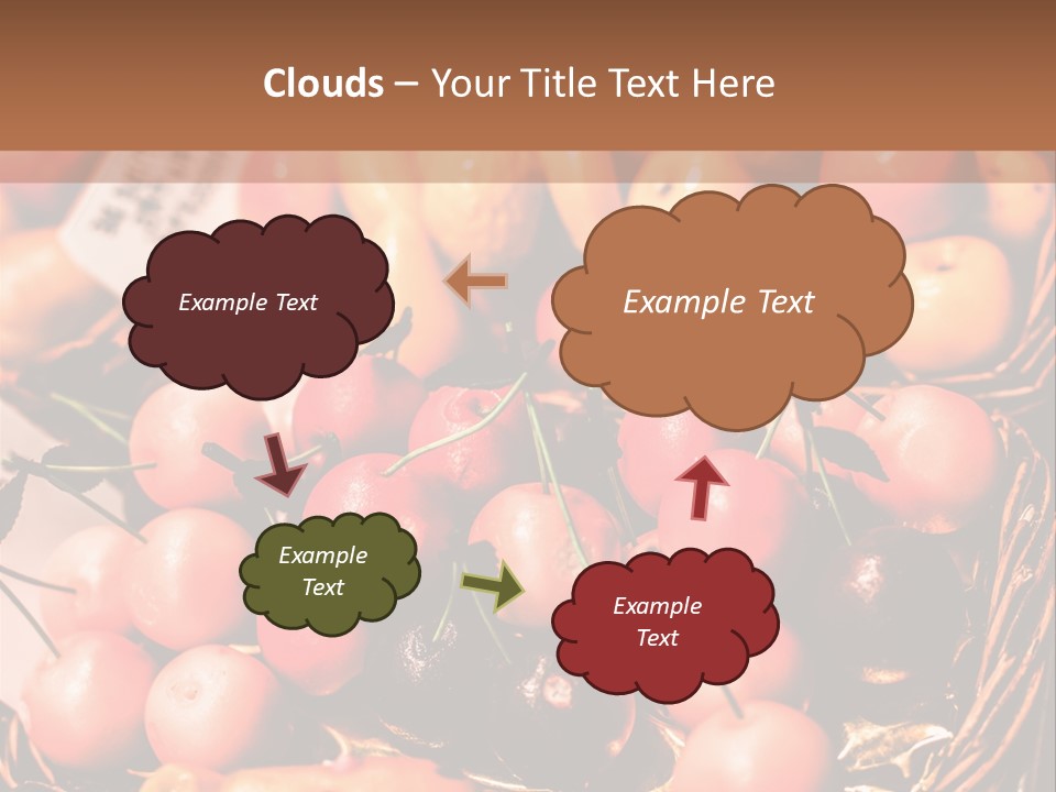 A Bunch Of Fruit Sitting On Top Of A Table PowerPoint Template
