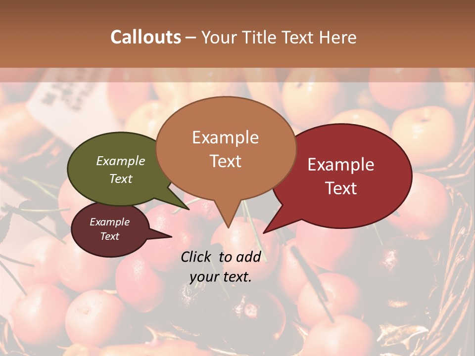 A Bunch Of Fruit Sitting On Top Of A Table PowerPoint Template