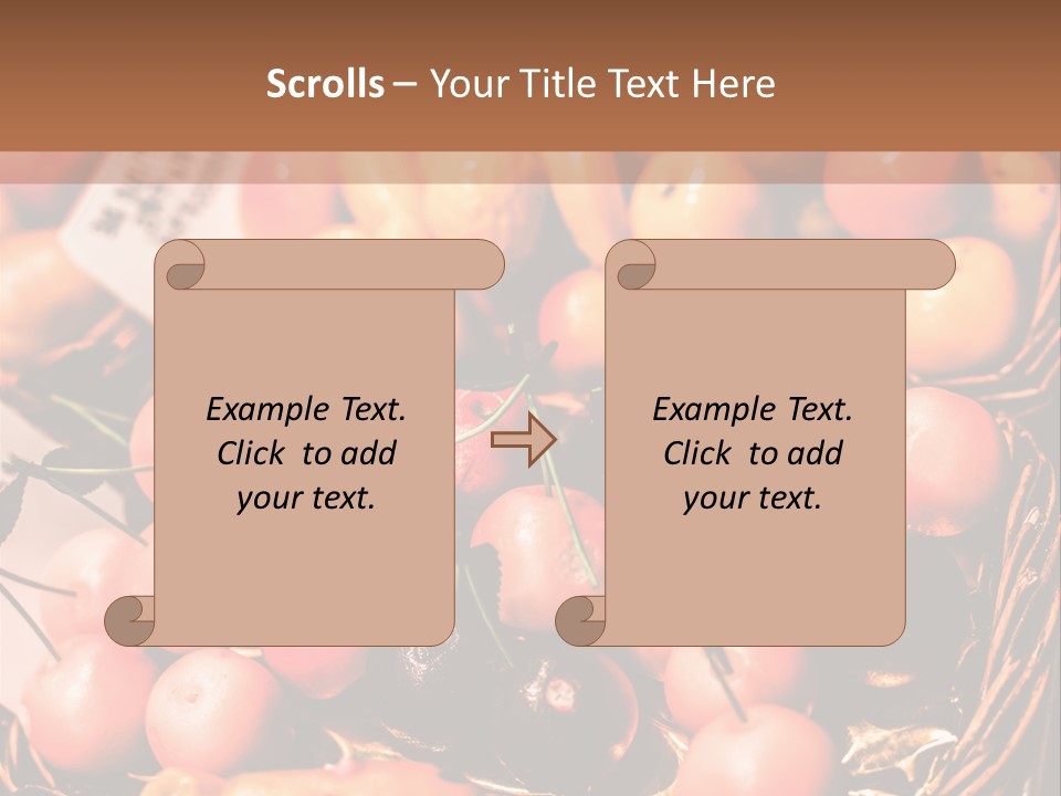 A Bunch Of Fruit Sitting On Top Of A Table PowerPoint Template