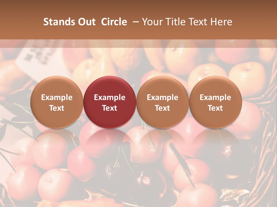 A Bunch Of Fruit Sitting On Top Of A Table PowerPoint Template