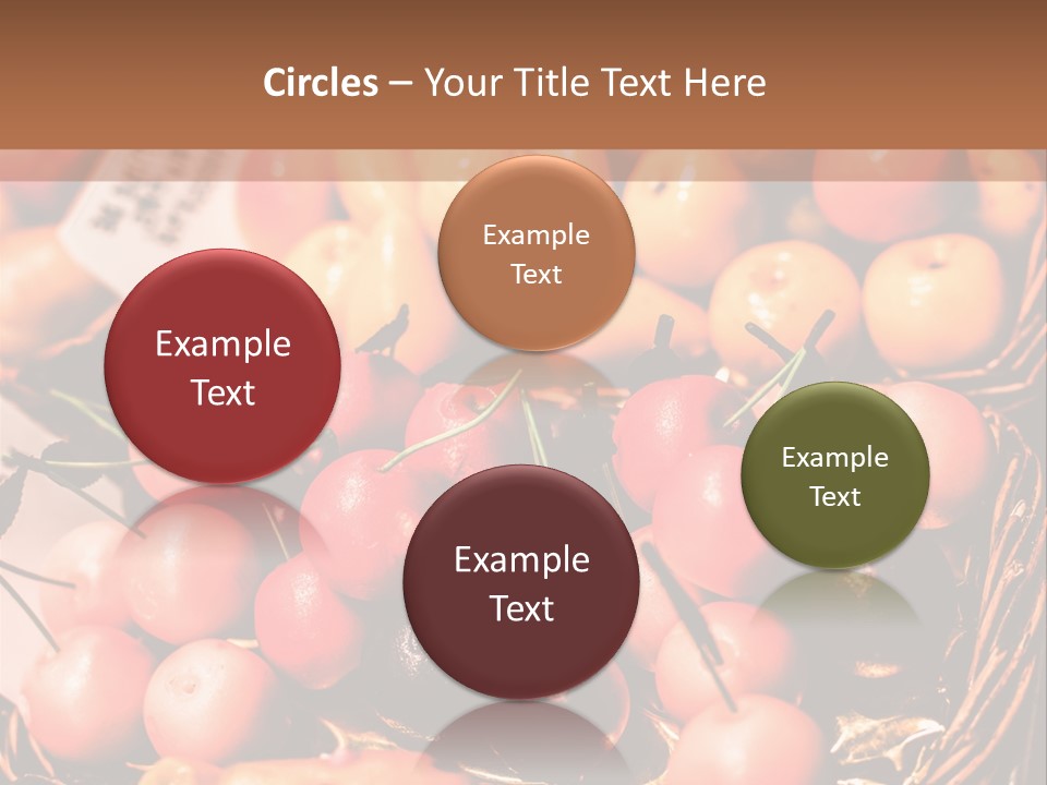 A Bunch Of Fruit Sitting On Top Of A Table PowerPoint Template