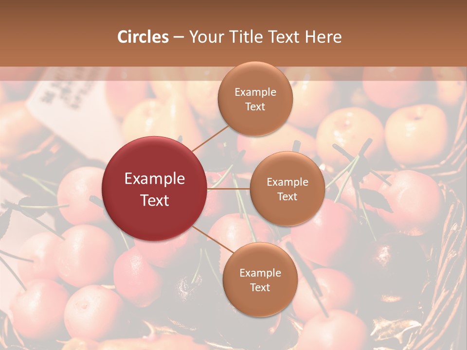A Bunch Of Fruit Sitting On Top Of A Table PowerPoint Template
