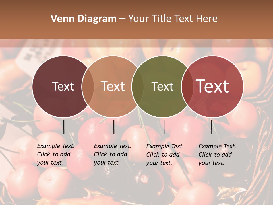 A Bunch Of Fruit Sitting On Top Of A Table PowerPoint Template