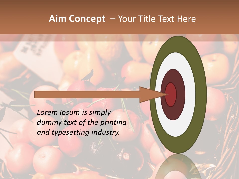 A Bunch Of Fruit Sitting On Top Of A Table PowerPoint Template