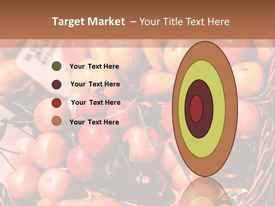 A Bunch Of Fruit Sitting On Top Of A Table PowerPoint Template