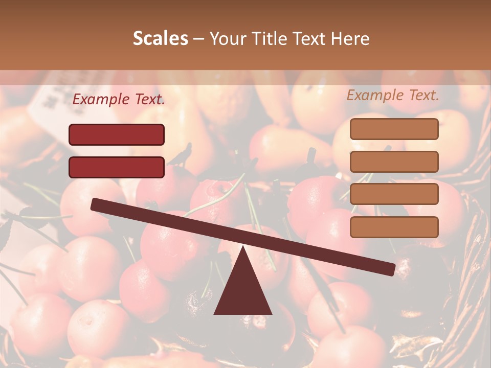 A Bunch Of Fruit Sitting On Top Of A Table PowerPoint Template