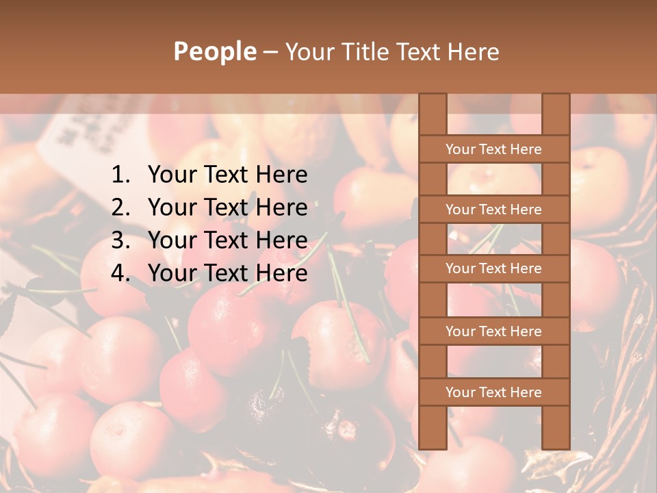 A Bunch Of Fruit Sitting On Top Of A Table PowerPoint Template