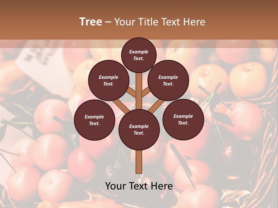A Bunch Of Fruit Sitting On Top Of A Table PowerPoint Template