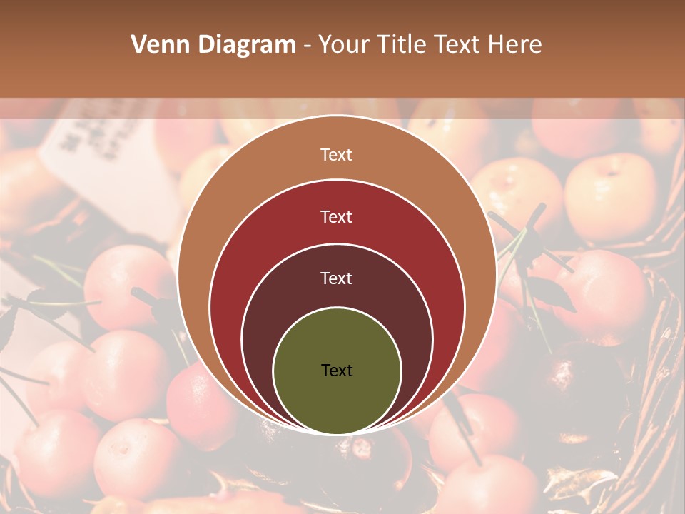A Bunch Of Fruit Sitting On Top Of A Table PowerPoint Template
