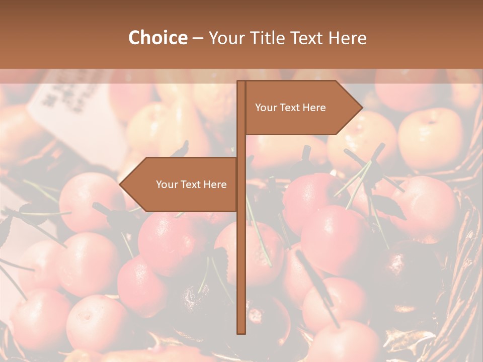 A Bunch Of Fruit Sitting On Top Of A Table PowerPoint Template