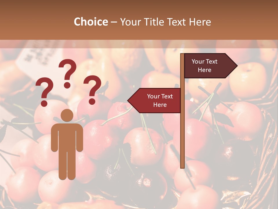 A Bunch Of Fruit Sitting On Top Of A Table PowerPoint Template
