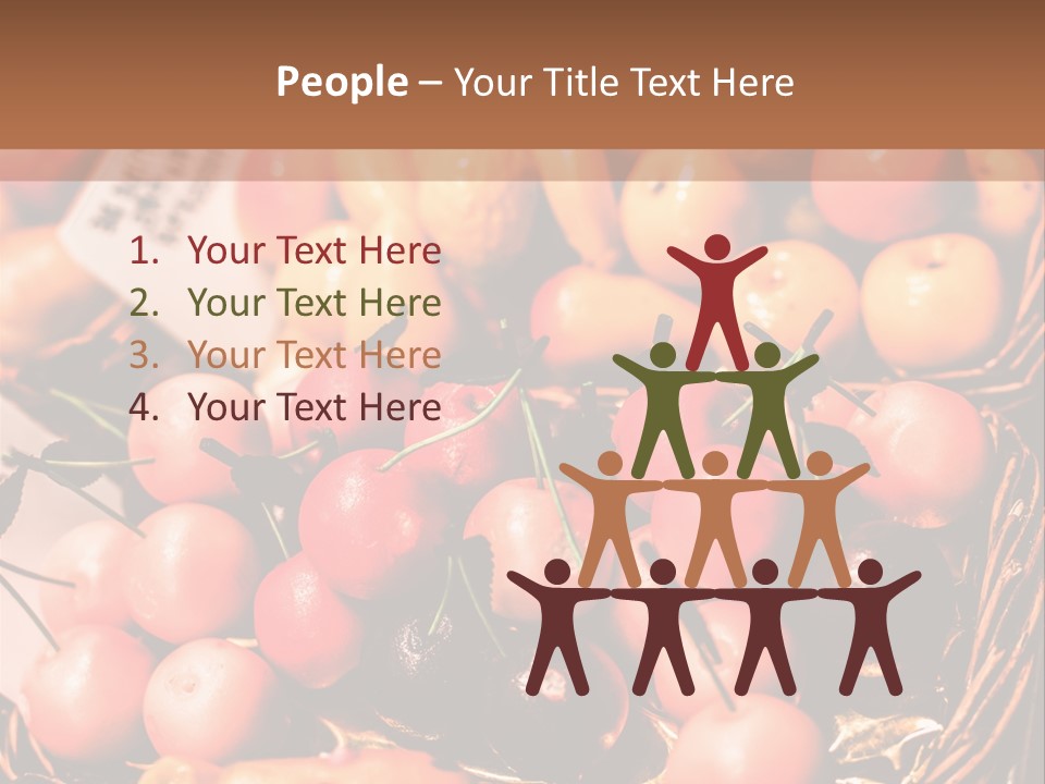 A Bunch Of Fruit Sitting On Top Of A Table PowerPoint Template