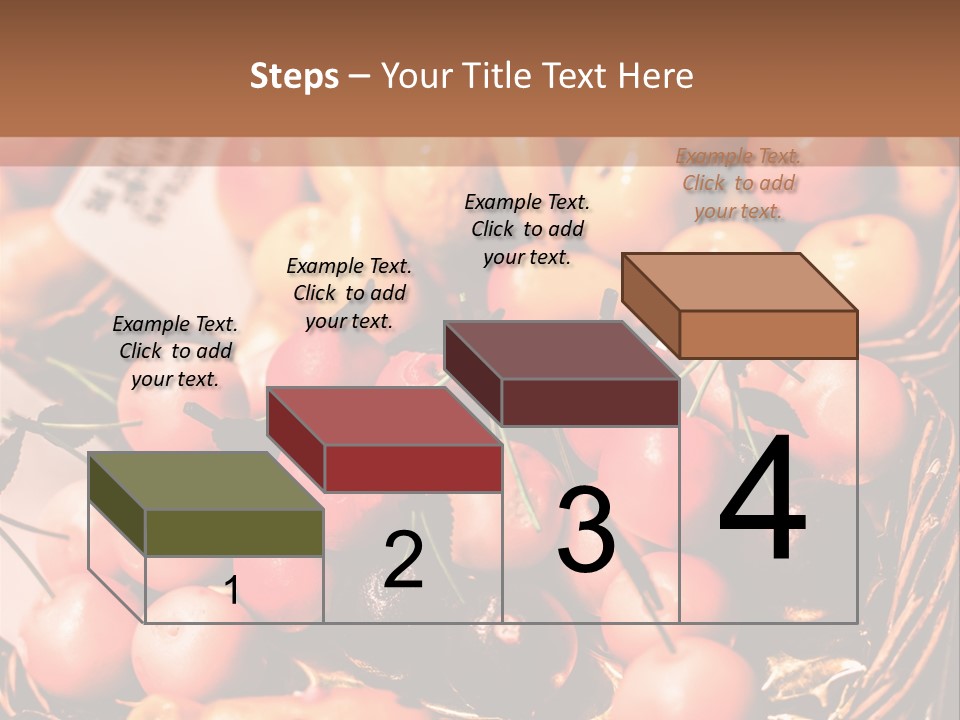A Bunch Of Fruit Sitting On Top Of A Table PowerPoint Template