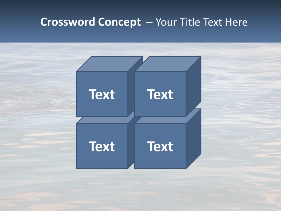 A Person Swimming In A Body Of Water PowerPoint Template