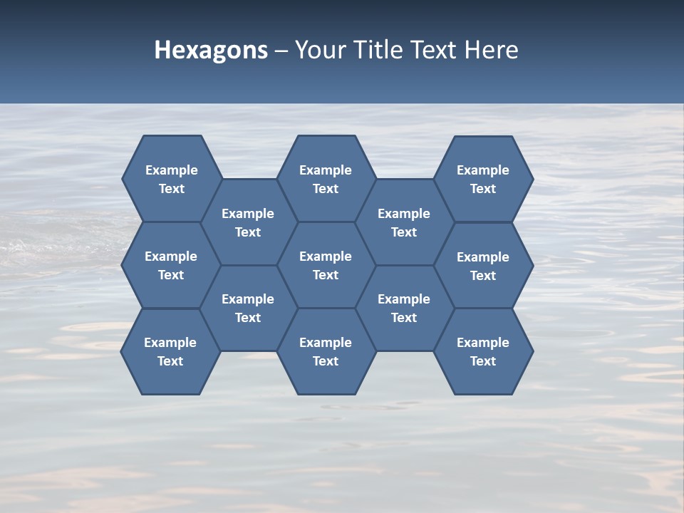 A Person Swimming In A Body Of Water PowerPoint Template