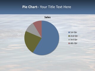 A Person Swimming In A Body Of Water PowerPoint Template