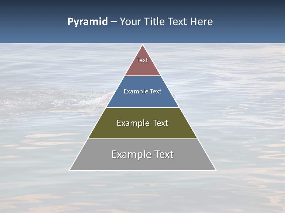 A Person Swimming In A Body Of Water PowerPoint Template