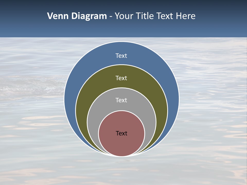 A Person Swimming In A Body Of Water PowerPoint Template