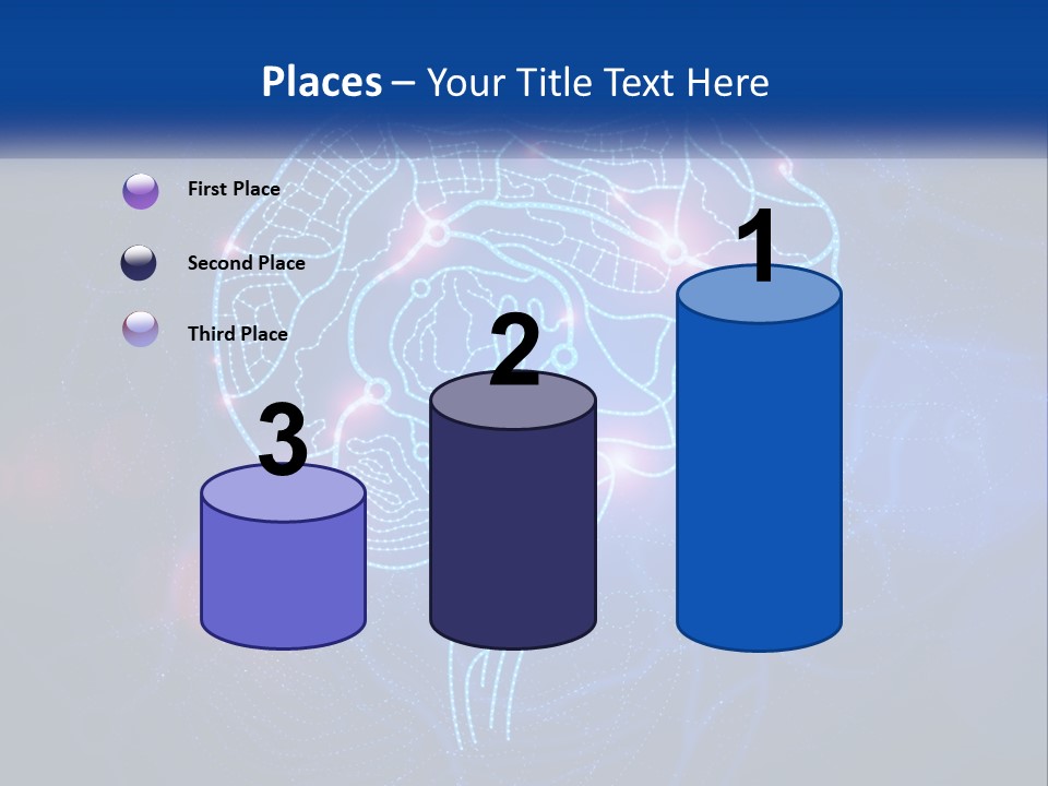 A Blue Brain Powerpoint Presentation PowerPoint Template