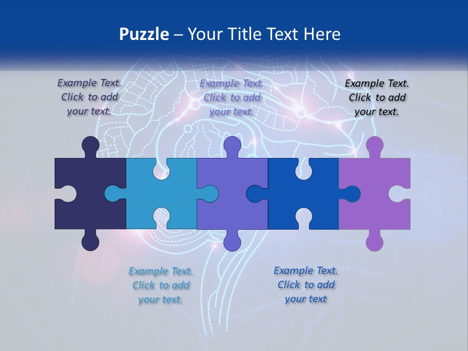 A Blue Brain Powerpoint Presentation PowerPoint Template