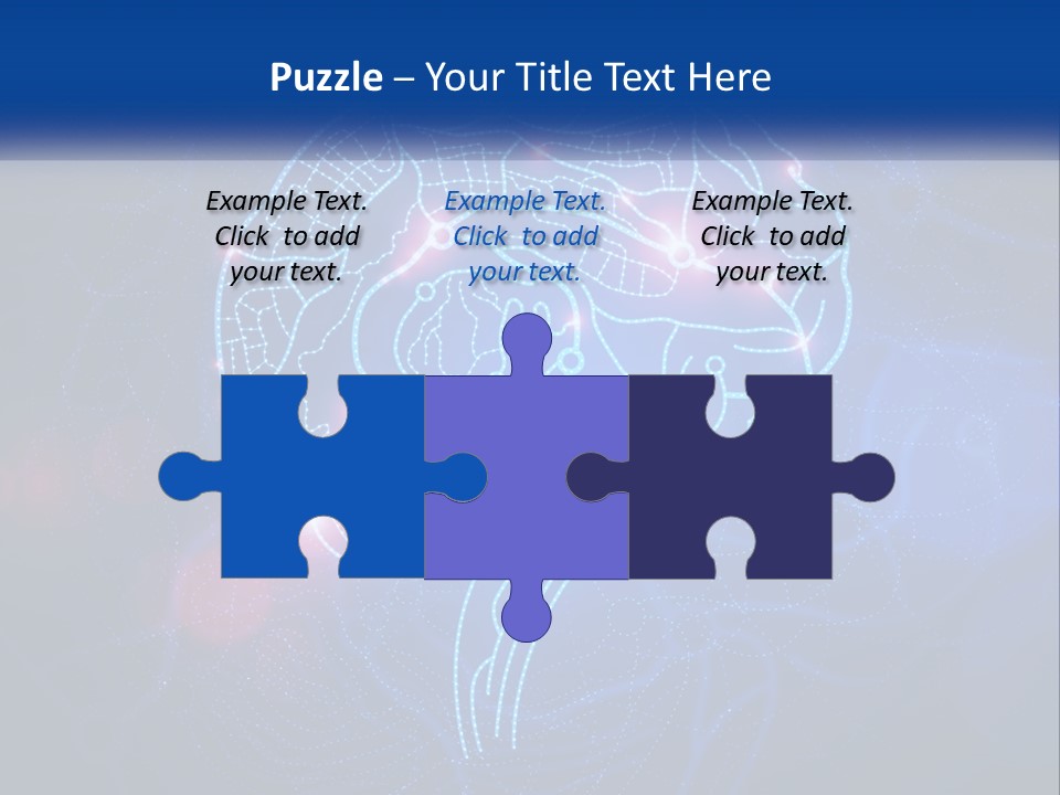 A Blue Brain Powerpoint Presentation PowerPoint Template