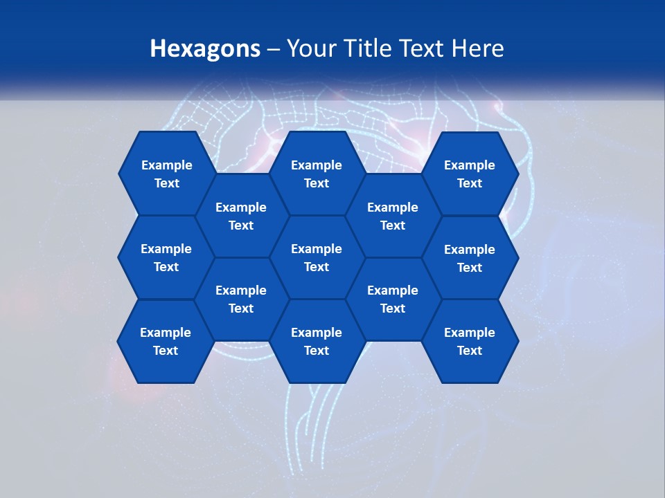 A Blue Brain Powerpoint Presentation PowerPoint Template