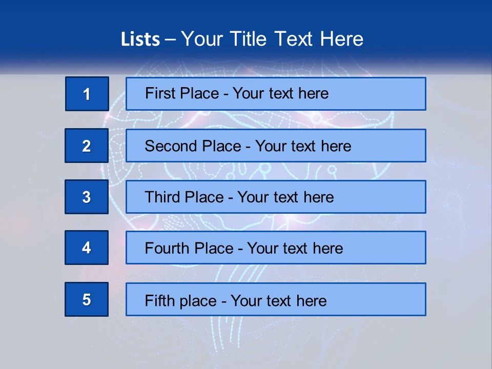A Blue Brain Powerpoint Presentation PowerPoint Template