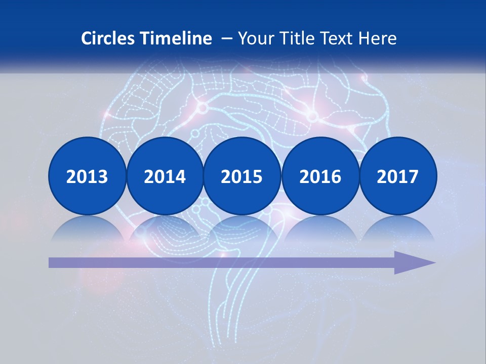 A Blue Brain Powerpoint Presentation PowerPoint Template