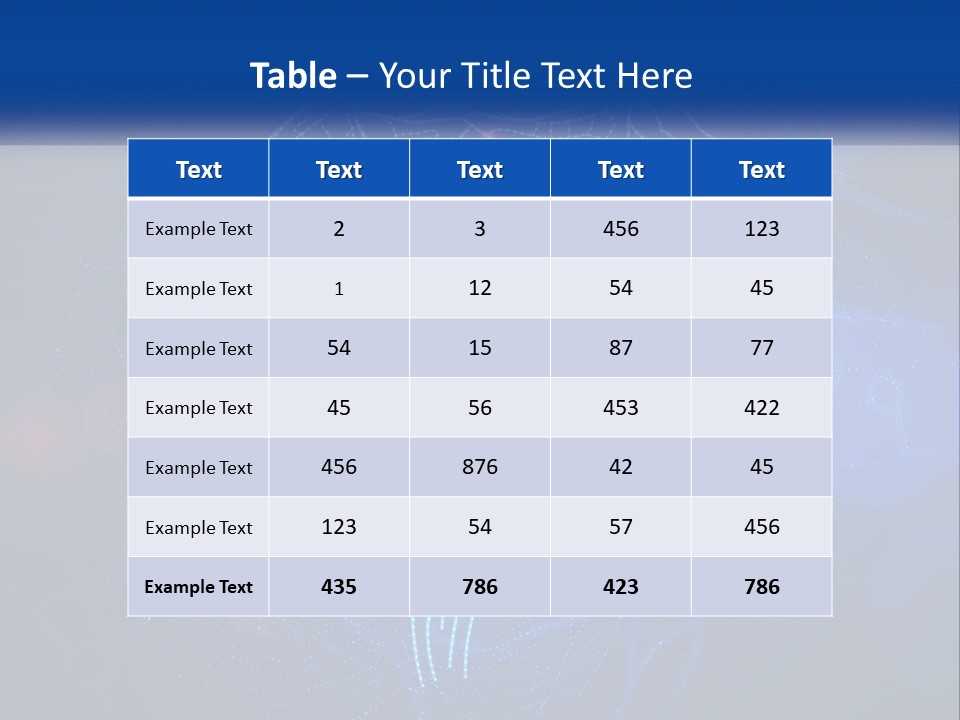 A Blue Brain Powerpoint Presentation PowerPoint Template