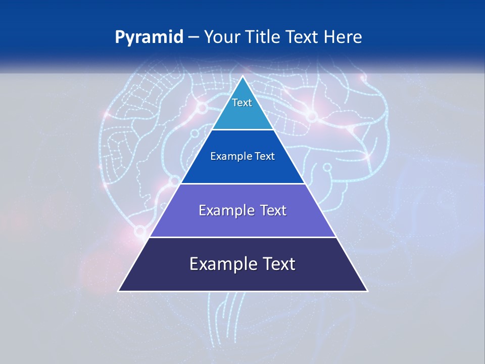 A Blue Brain Powerpoint Presentation PowerPoint Template
