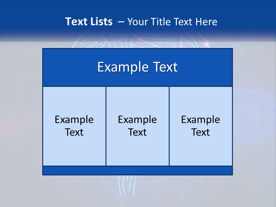 A Blue Brain Powerpoint Presentation PowerPoint Template