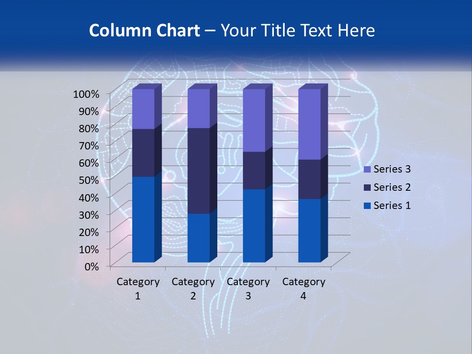 A Blue Brain Powerpoint Presentation PowerPoint Template