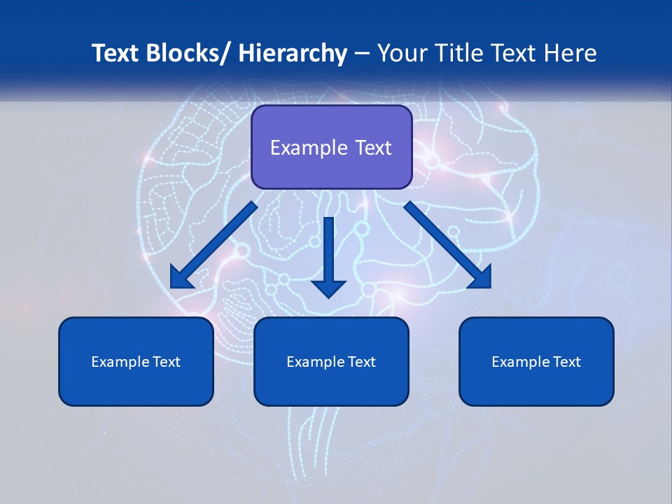 A Blue Brain Powerpoint Presentation PowerPoint Template