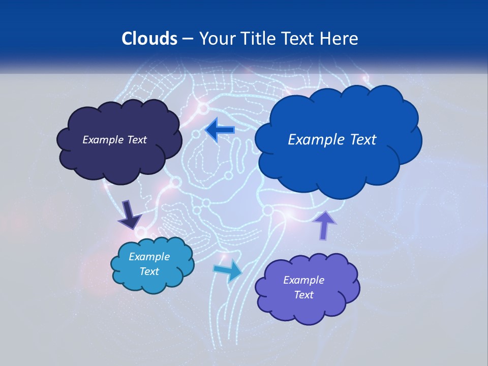 A Blue Brain Powerpoint Presentation PowerPoint Template