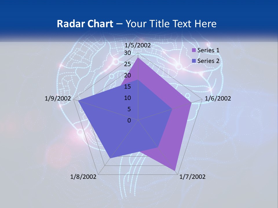 A Blue Brain Powerpoint Presentation PowerPoint Template