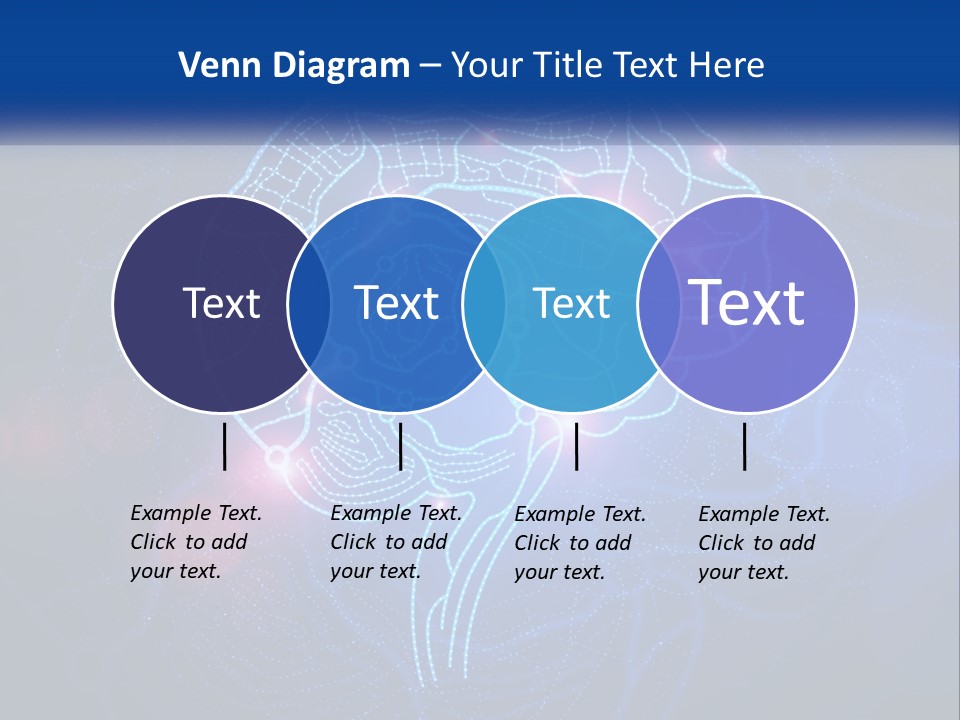 A Blue Brain Powerpoint Presentation PowerPoint Template
