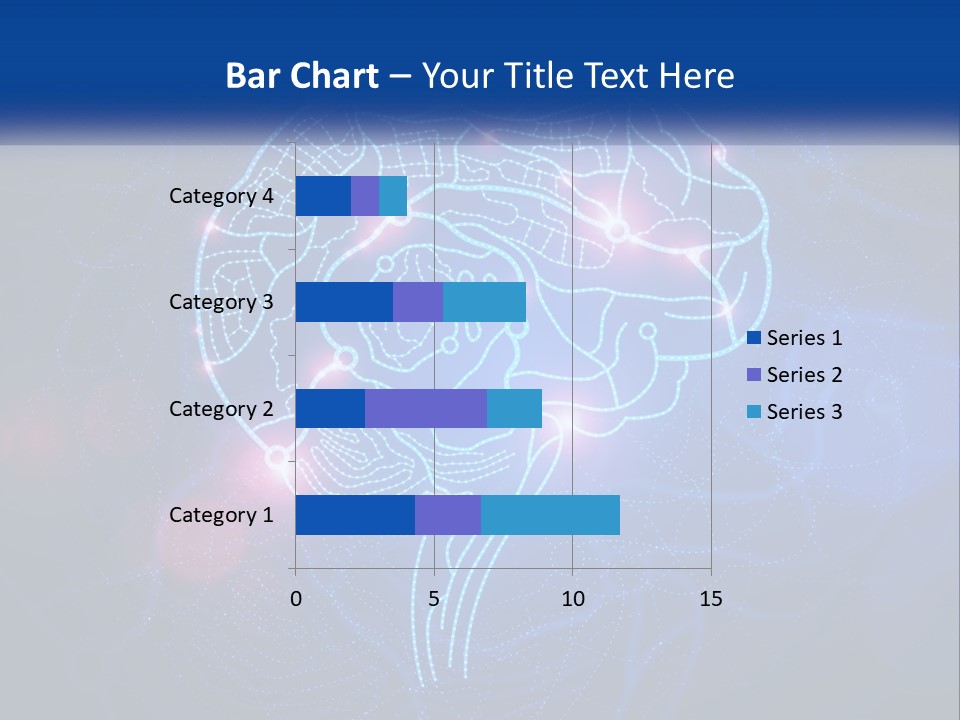 A Blue Brain Powerpoint Presentation PowerPoint Template