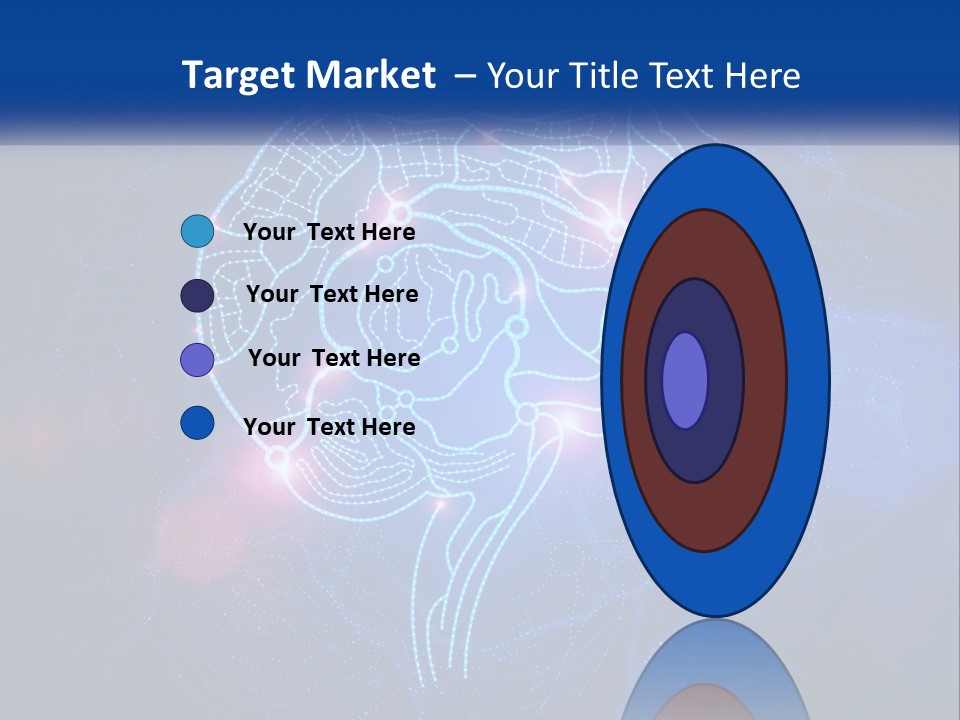 A Blue Brain Powerpoint Presentation PowerPoint Template