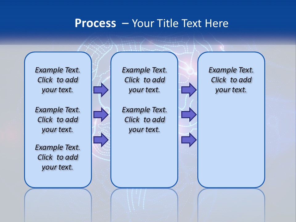 A Blue Brain Powerpoint Presentation PowerPoint Template