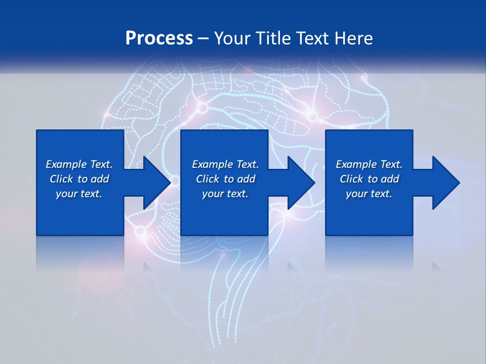 A Blue Brain Powerpoint Presentation PowerPoint Template