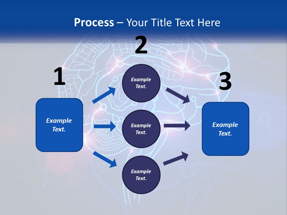A Blue Brain Powerpoint Presentation PowerPoint Template