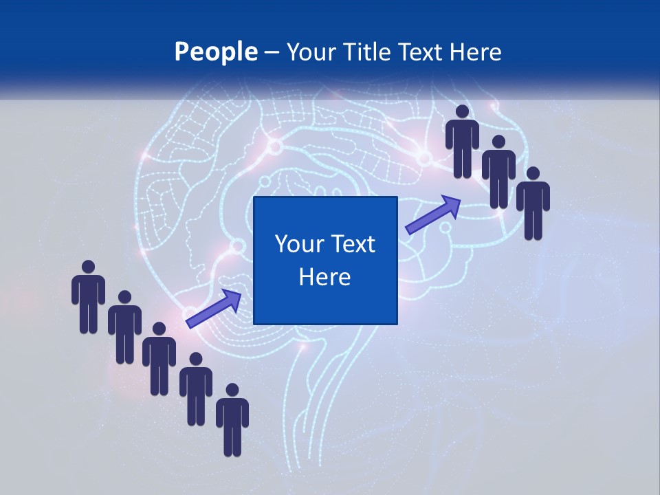 A Blue Brain Powerpoint Presentation PowerPoint Template