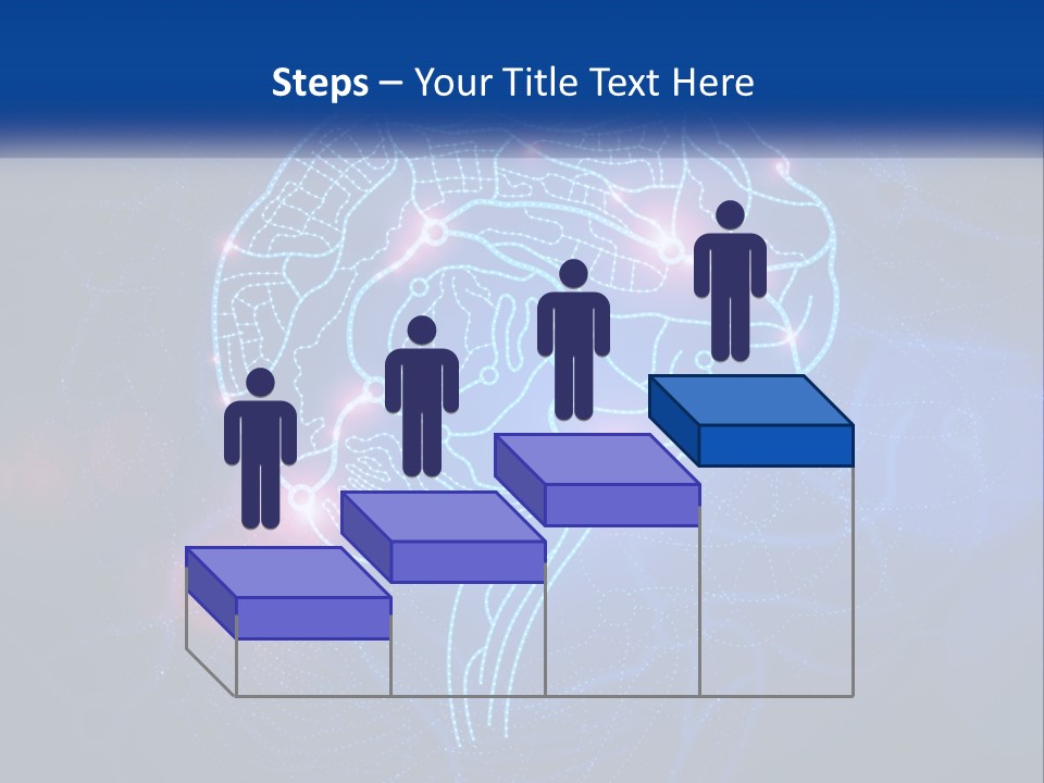 A Blue Brain Powerpoint Presentation PowerPoint Template