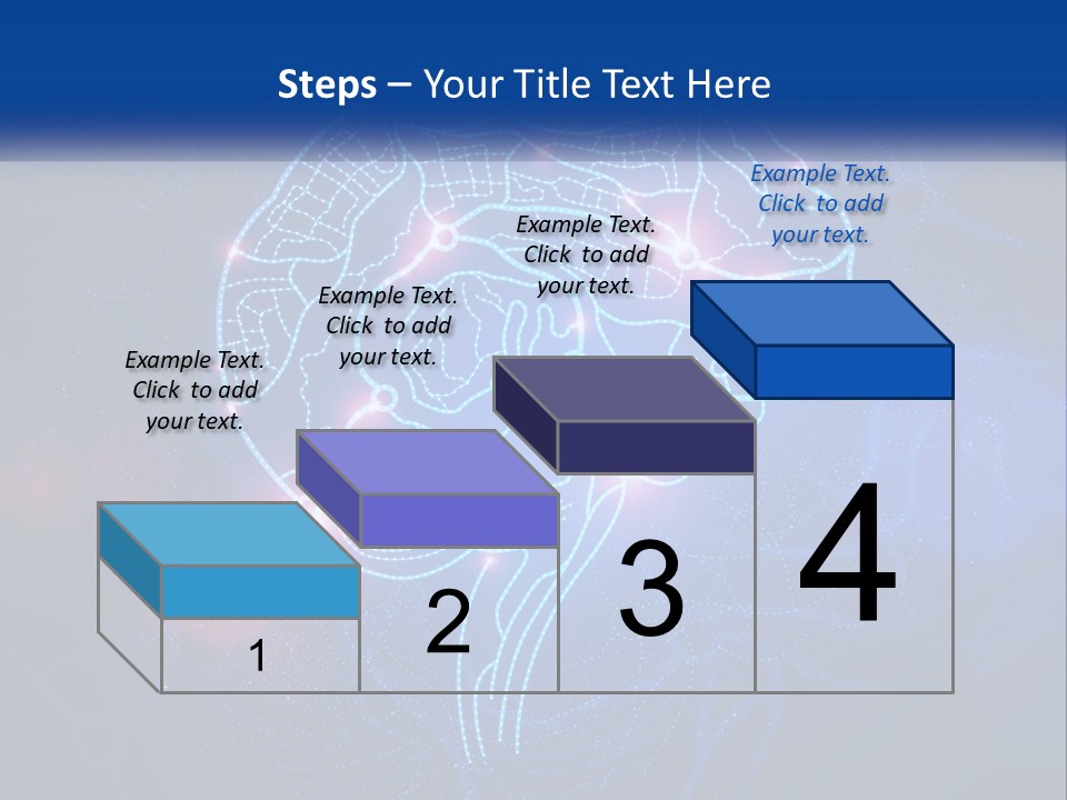 A Blue Brain Powerpoint Presentation PowerPoint Template