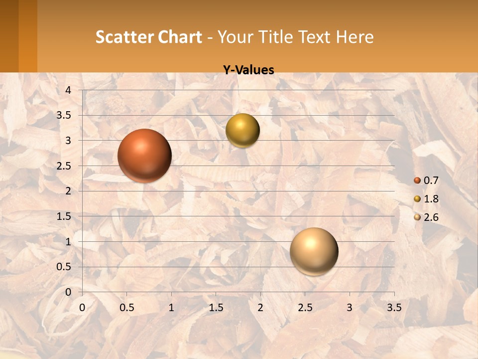A Pile Of Wood Chips Powerpoint Template PowerPoint Template